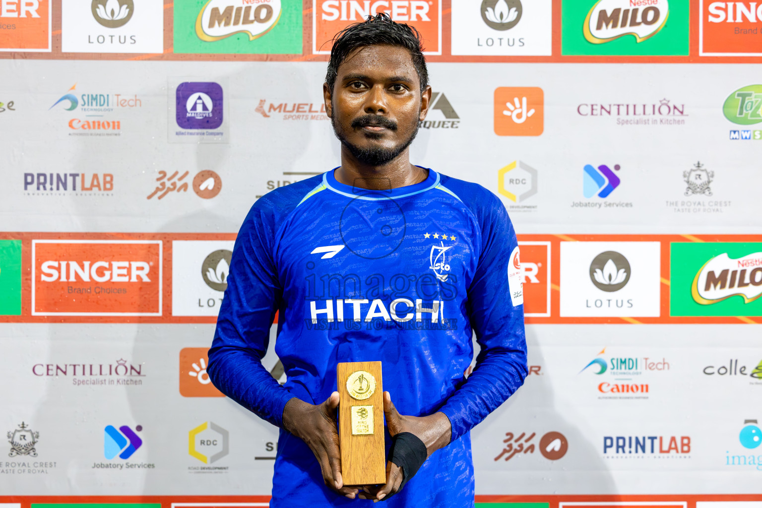 STO vs PRISON in Club Maldives Cup 2024 held in Rehendi Futsal Ground, Hulhumale', Maldives on Tuesday, 24th September 2024. Photos: Shuu / images.mv