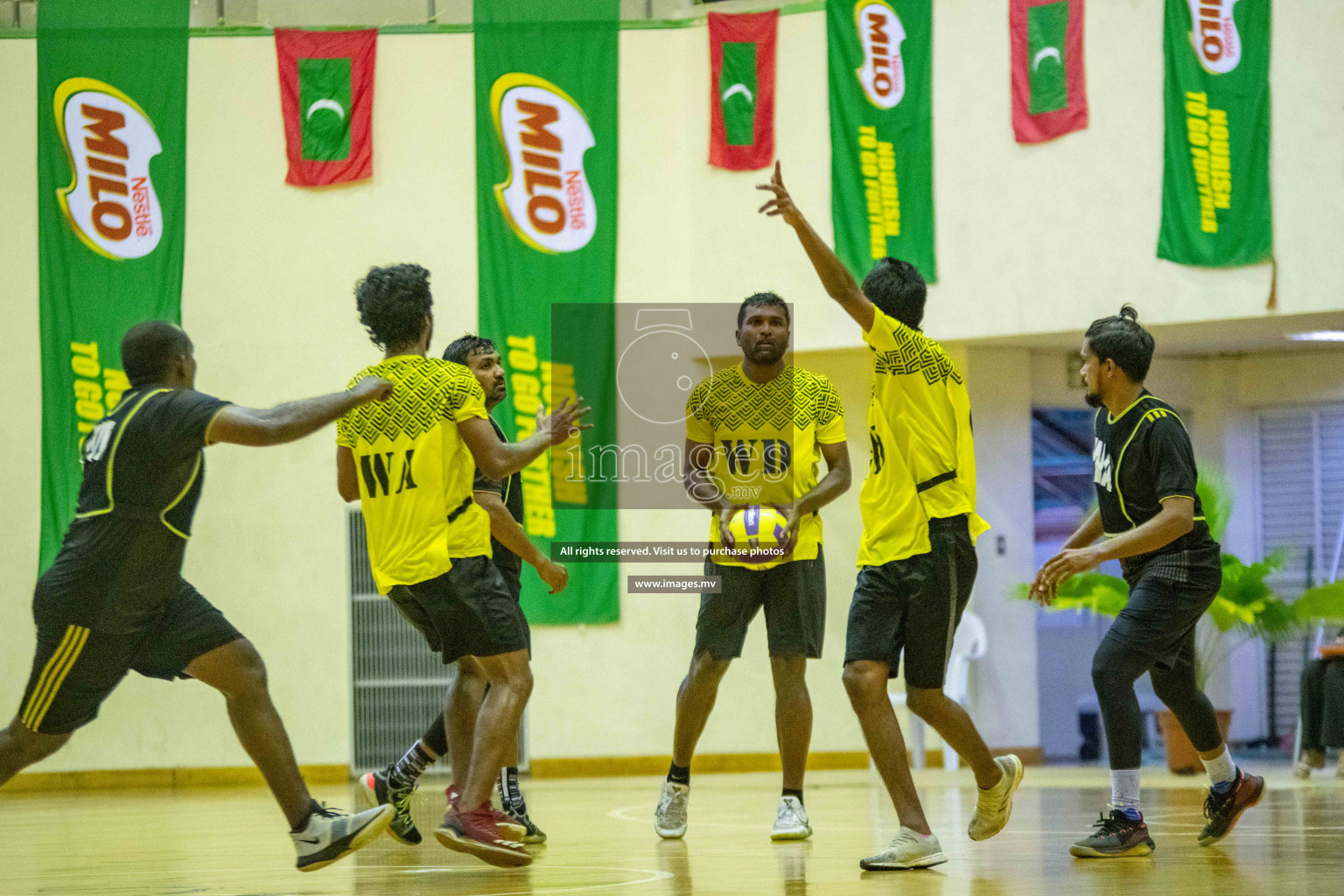 Kulhudhuffushi Youth & R.C vs Club Matrix in the Finals of Milo National Netball Tournament 2021 held on 4th December 2021 in Male', Maldives Photos: Ismail Thoriq / images.mv