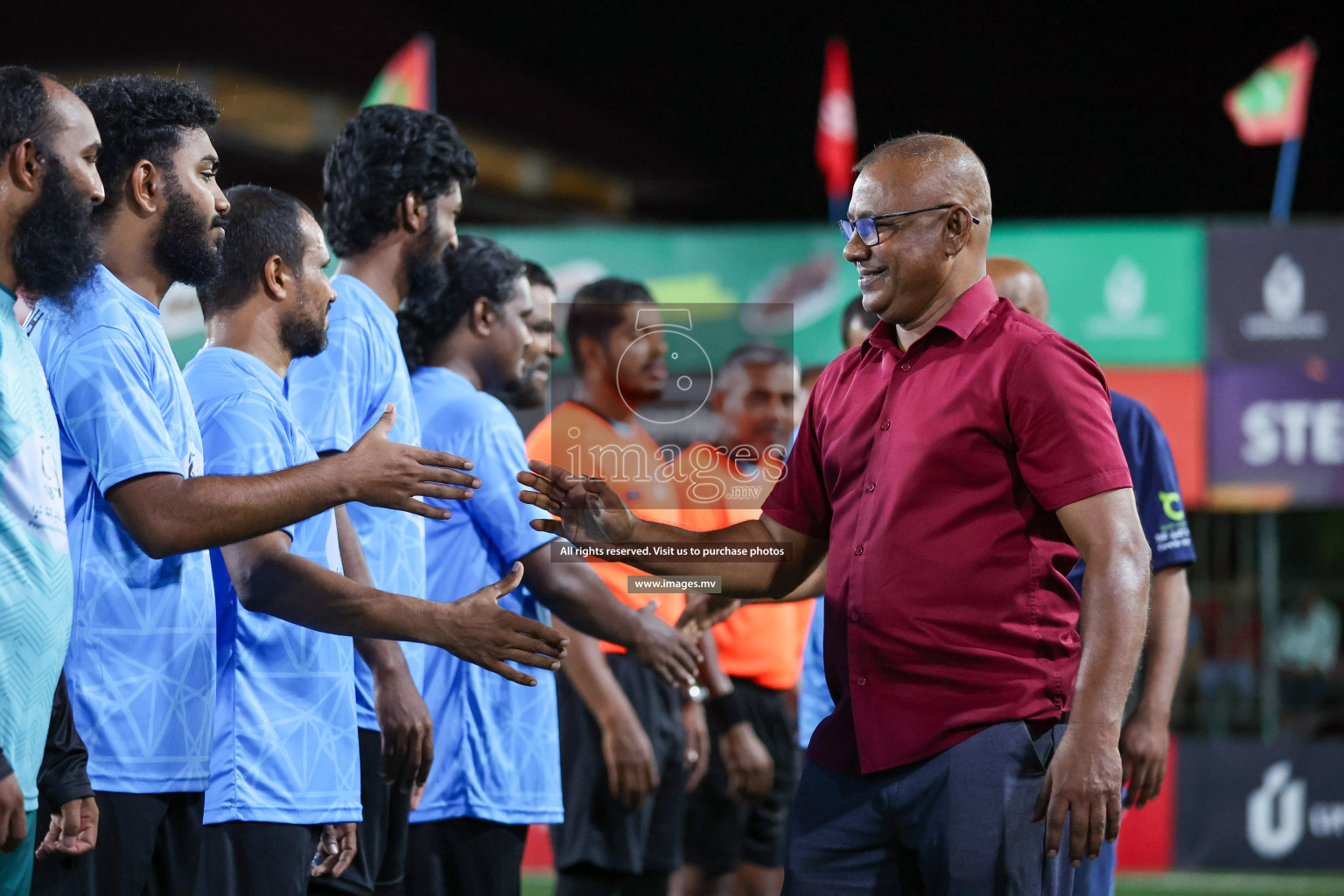 Team DJA vs Thauleemee Gulhun in Club Maldives Cup Classic 2023 held in Hulhumale, Maldives, on Monday, 24th July 2023 Photos: Nausham Waheed/ images.mv