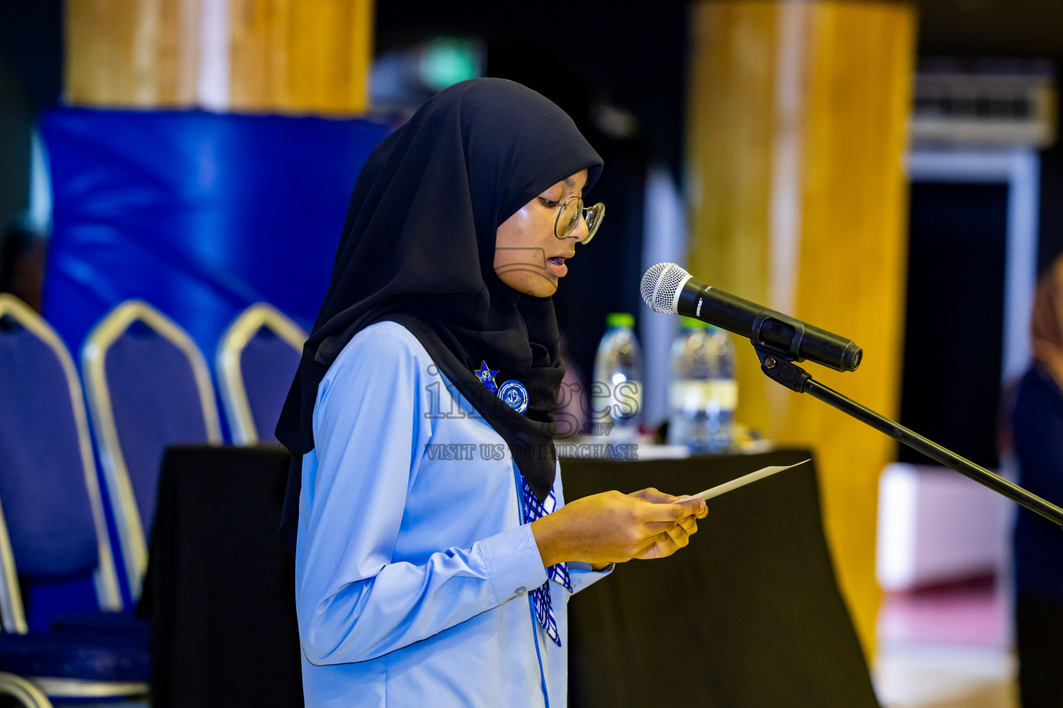 Day 1 of 25th Milo Inter-School Netball Tournament was held in Social Center at Male', Maldives on Thursday, 8th August 2024. Photos: Nausham Waheed / images.mv