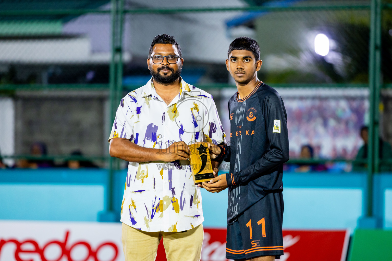 Dee Ess Kay vs Kovigoani in Final of Laamehi Dhiggaru Ekuveri Futsal Challenge 2024 was held on Wednesday, 31st July 2024, at Dhiggaru Futsal Ground, Dhiggaru, Maldives Photos: Nausham Waheed / images.mv