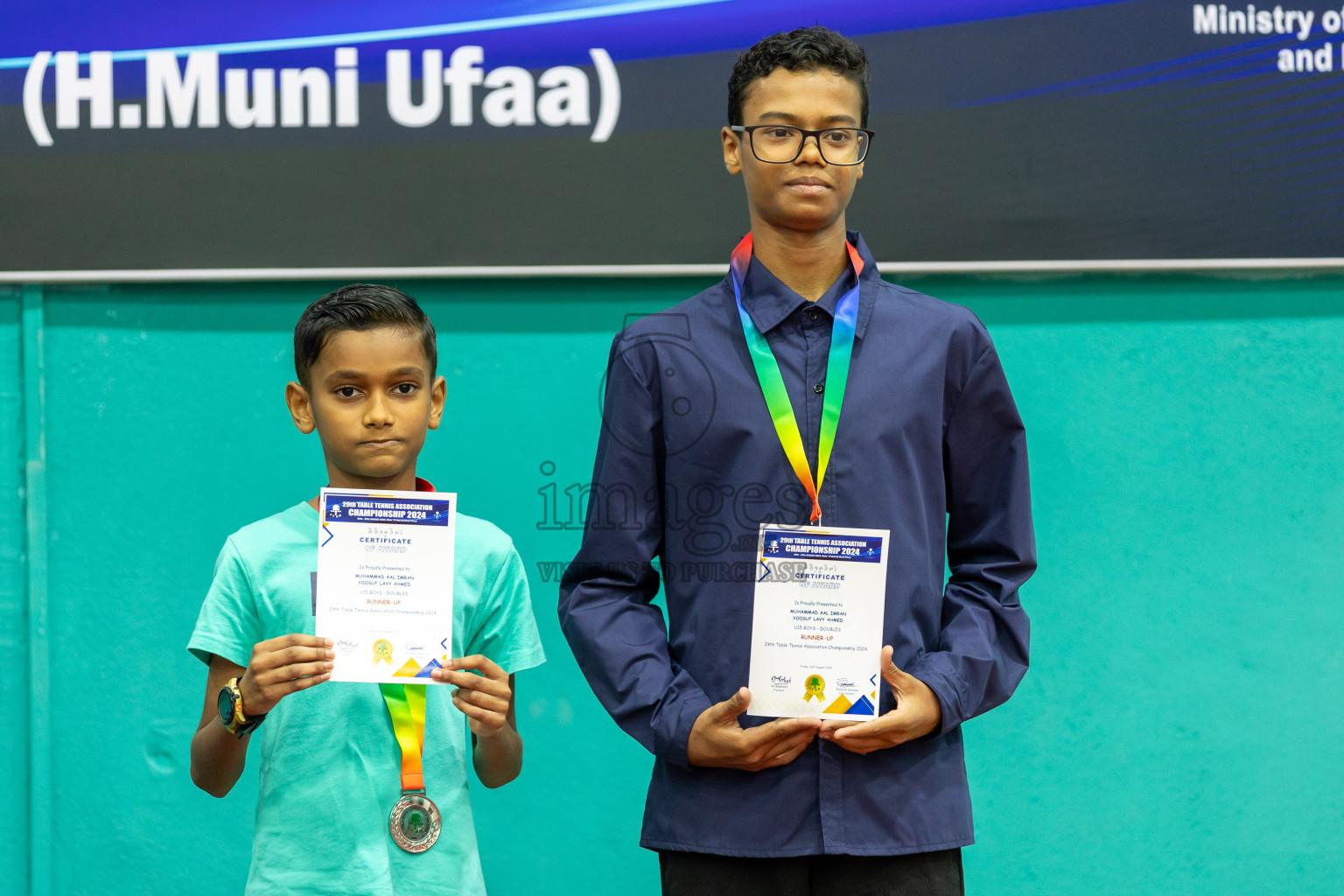 29th Table Tennis Association Championship 2024, 30th August 2024 at Male'TT Hall,Photos by Shuu Abdul Sattar