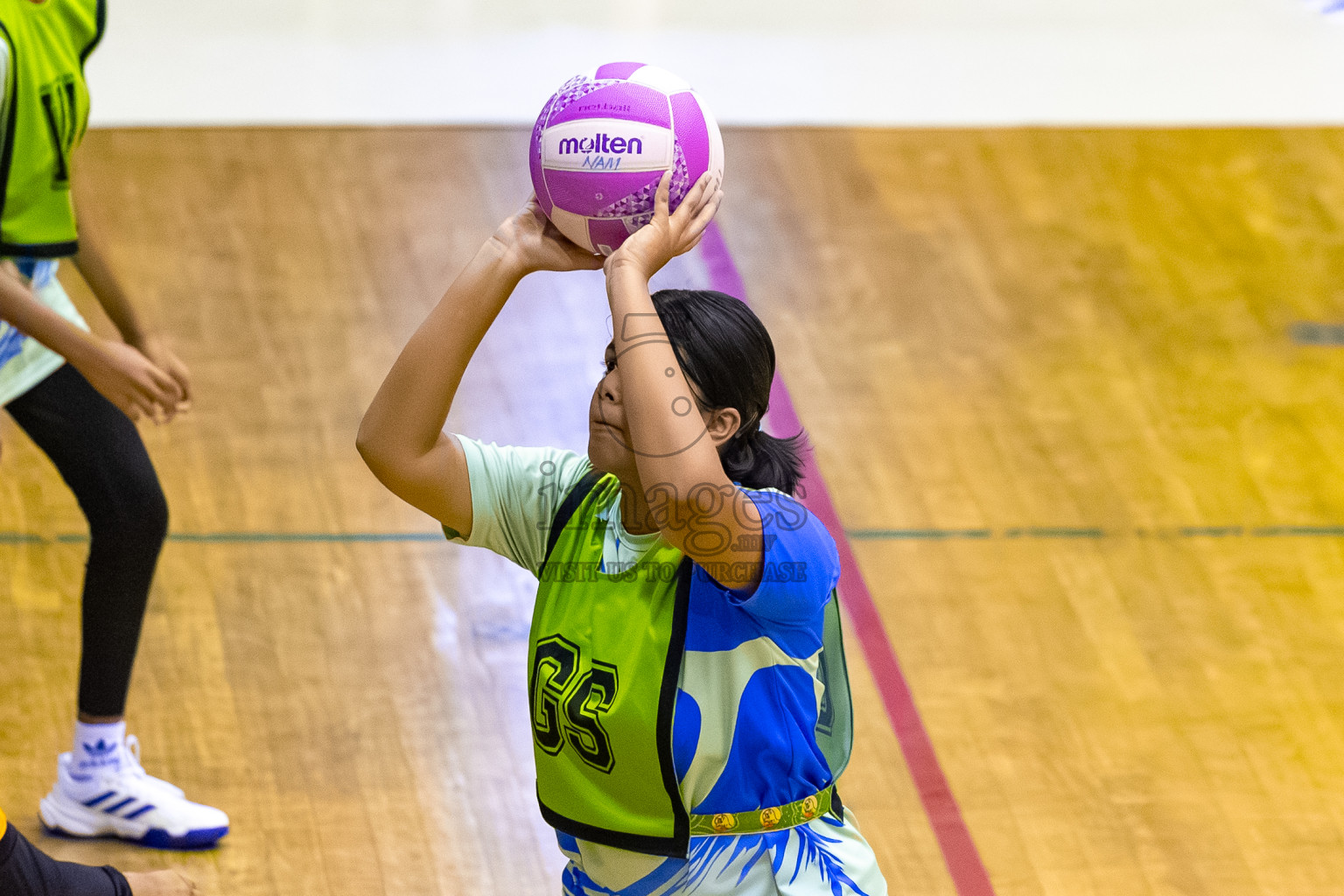 Day 8 of 24th Milo Netball Association Championship was held in Social Center at Male', Maldives on Monday, 8th September 2025. Photos: Mohamed Mahfooz Moosa / images.mv