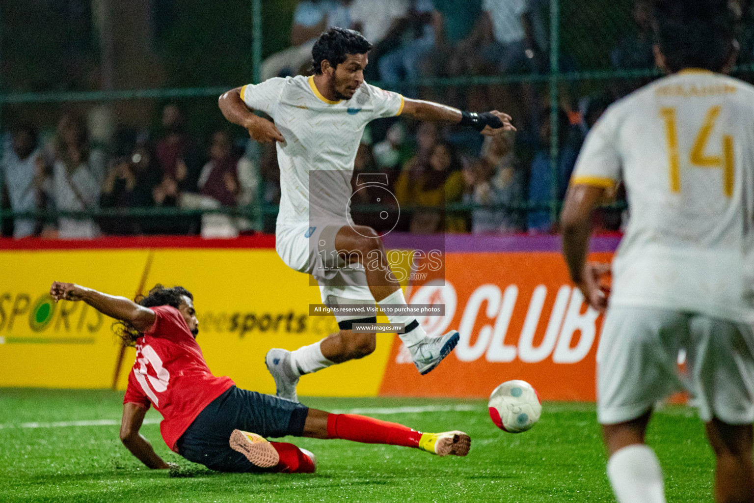 United BML vs Team Civil Court in Club Maldives Cup 2022 was held in Hulhumale', Maldives on Tuesday, 18th October 2022. Photos: Hassan Simah/ images.mv