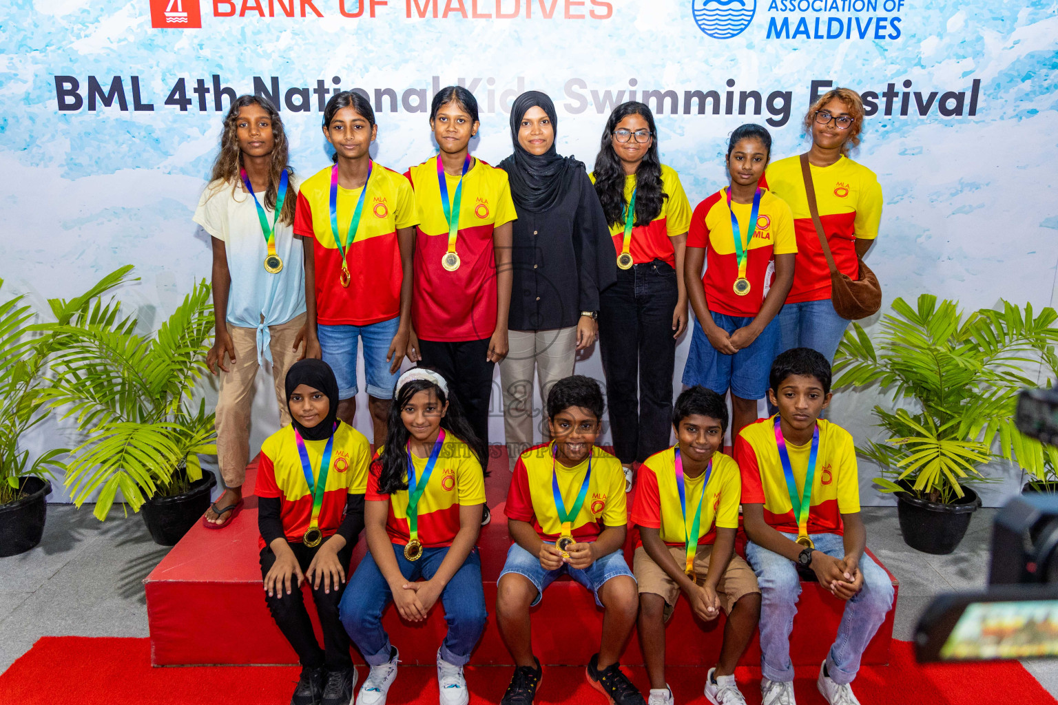 Closing Ceremony of 4th National Kids Swimming Festival 2023 on 9th December 2023, held in Hulhumale', Maldives Photos: Nausham Waheed / Images.mv