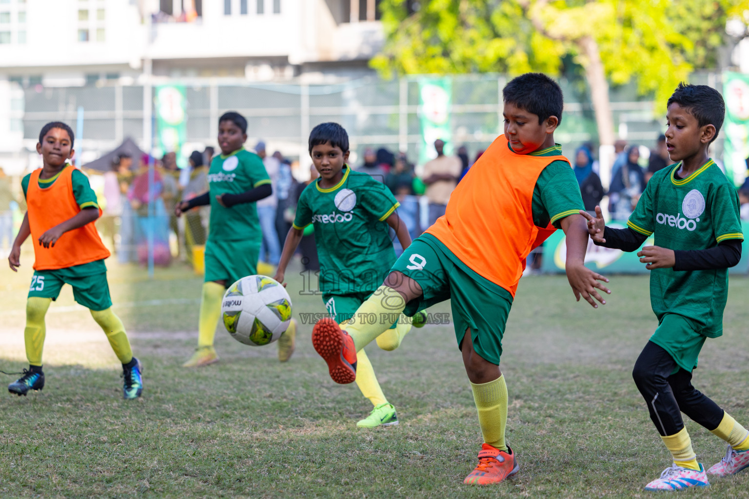 Day 2 of MILO Academy Championship 2025 was held on Friday, 14th February 2025 in Henveiru Stadium. 
Photos: Hassan Simah / Images.mv