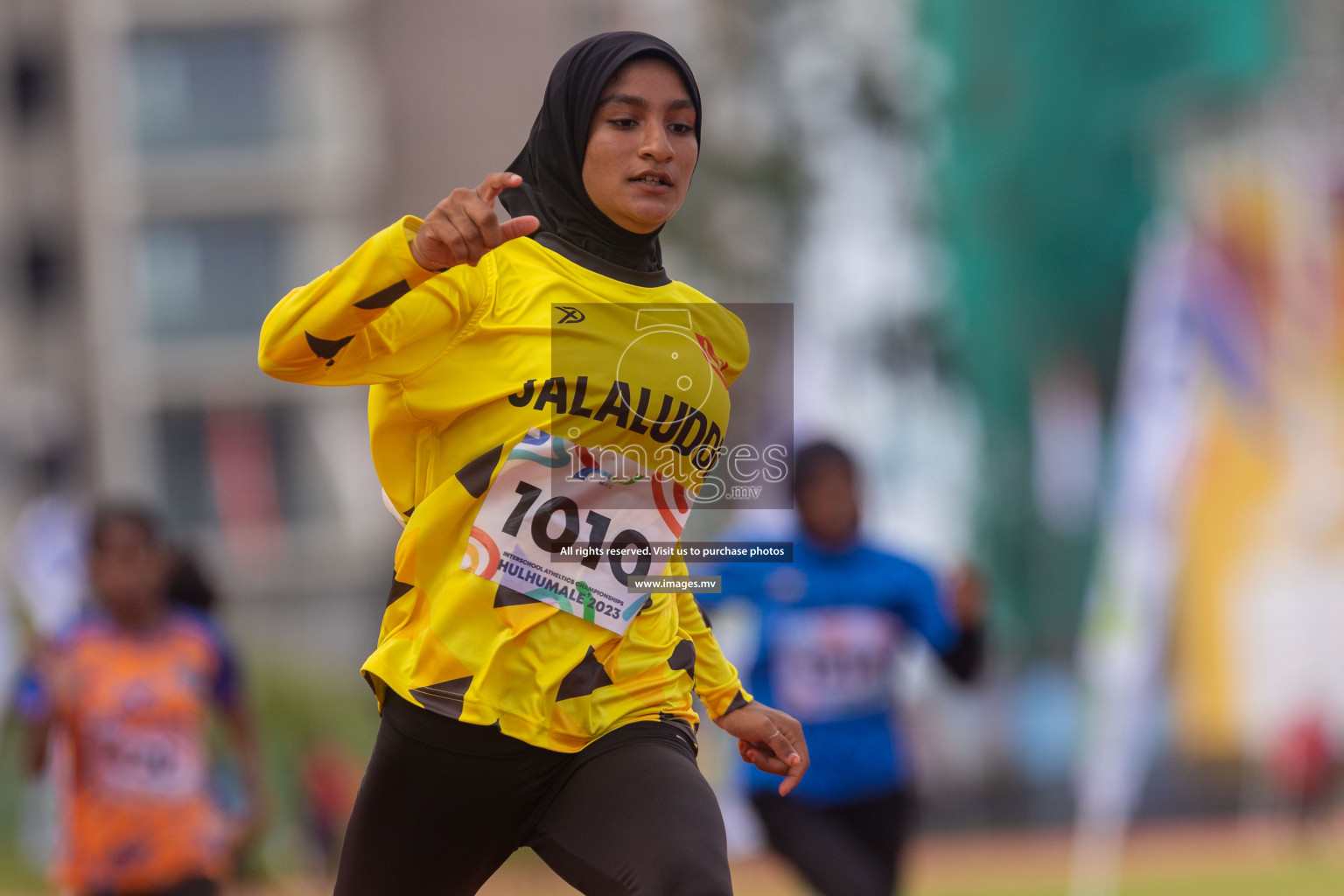 Day three of Inter School Athletics Championship 2023 was held at Hulhumale' Running Track at Hulhumale', Maldives on Tuesday, 16th May 2023. Photos: Shuu / Images.mv