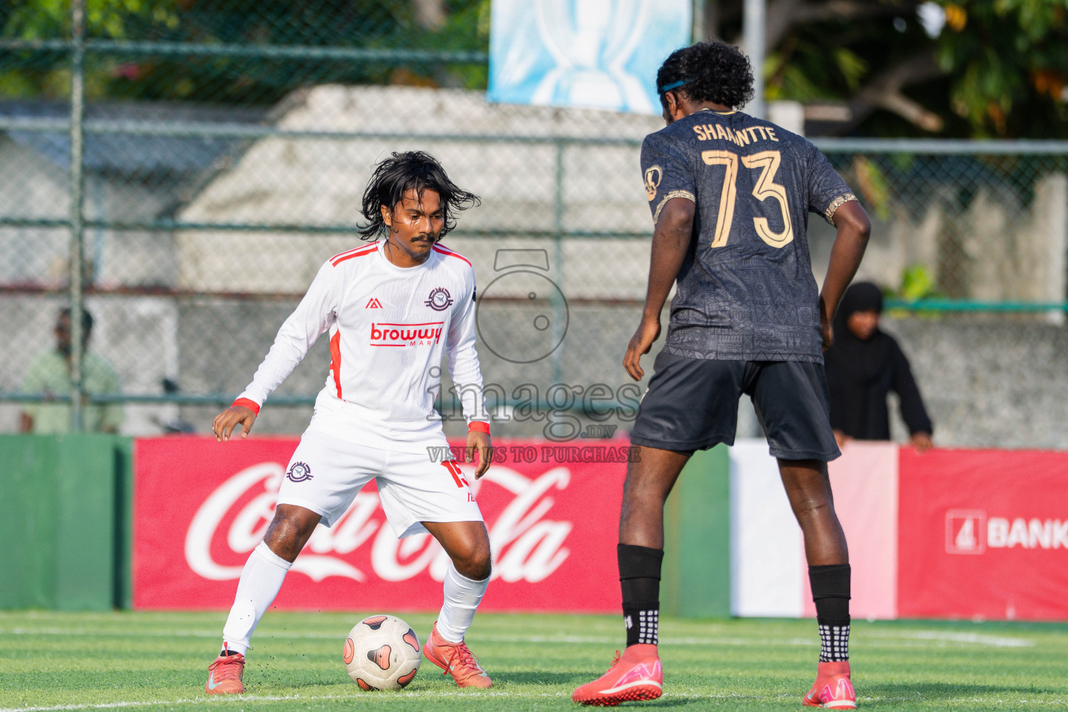 Outreef SC VS Lecrose SC in Day 3 - Fonadhoo Youth Futsal Challenge 2025 held in Fonadhoo Futsal Stadium, L. Fonadhoo, Maldives on Tuesday, 28th October 2025 Photos: Arif Rasheed / images.mv
