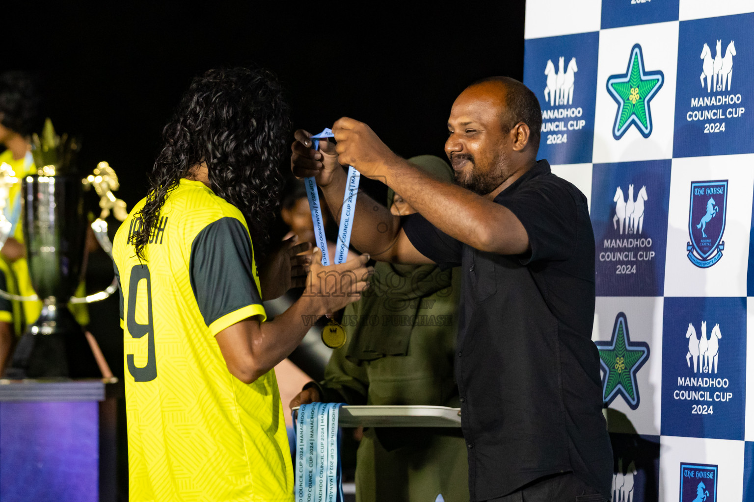 JT Sports vs Kanmathi Juniors from Final of Manadhoo Council Cup 2024 in N Manadhoo Maldives on Tuesday, 27th February 2023. Photos: Nausham Waheed / images.mv