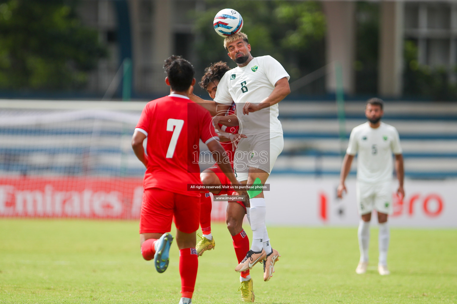 Nepal vs Pakistan in SAFF Championship 2023 held in Sree Kanteerava Stadium, Bengaluru, India, on Tuesday, 27th June 2023. Photos: Nausham Waheed, Hassan Simah / images.mv