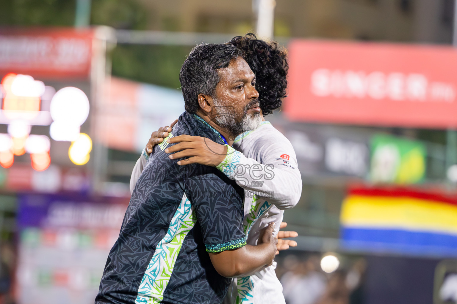 WAMCO vs STELCO in Semi Finals of Club Maldives Cup 2024 held in Rehendi Futsal Ground, Hulhumale', Maldives on Monday, 14th October 2024. Photos: Ismail Thoriq / images.mv