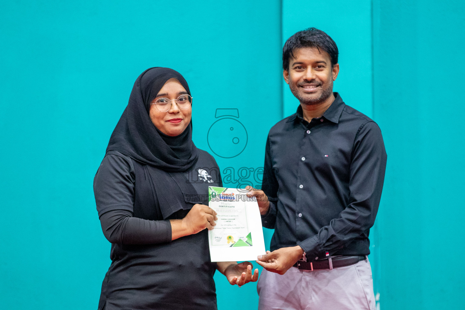 Senior Finals and Awarding ceremony of Interschool Table Tennis Tournament 2024 was held in Male' TT Hall, Male', Maldives on Saturday, 10th August 2024.
Photos: Ismail Thoriq / images.mv