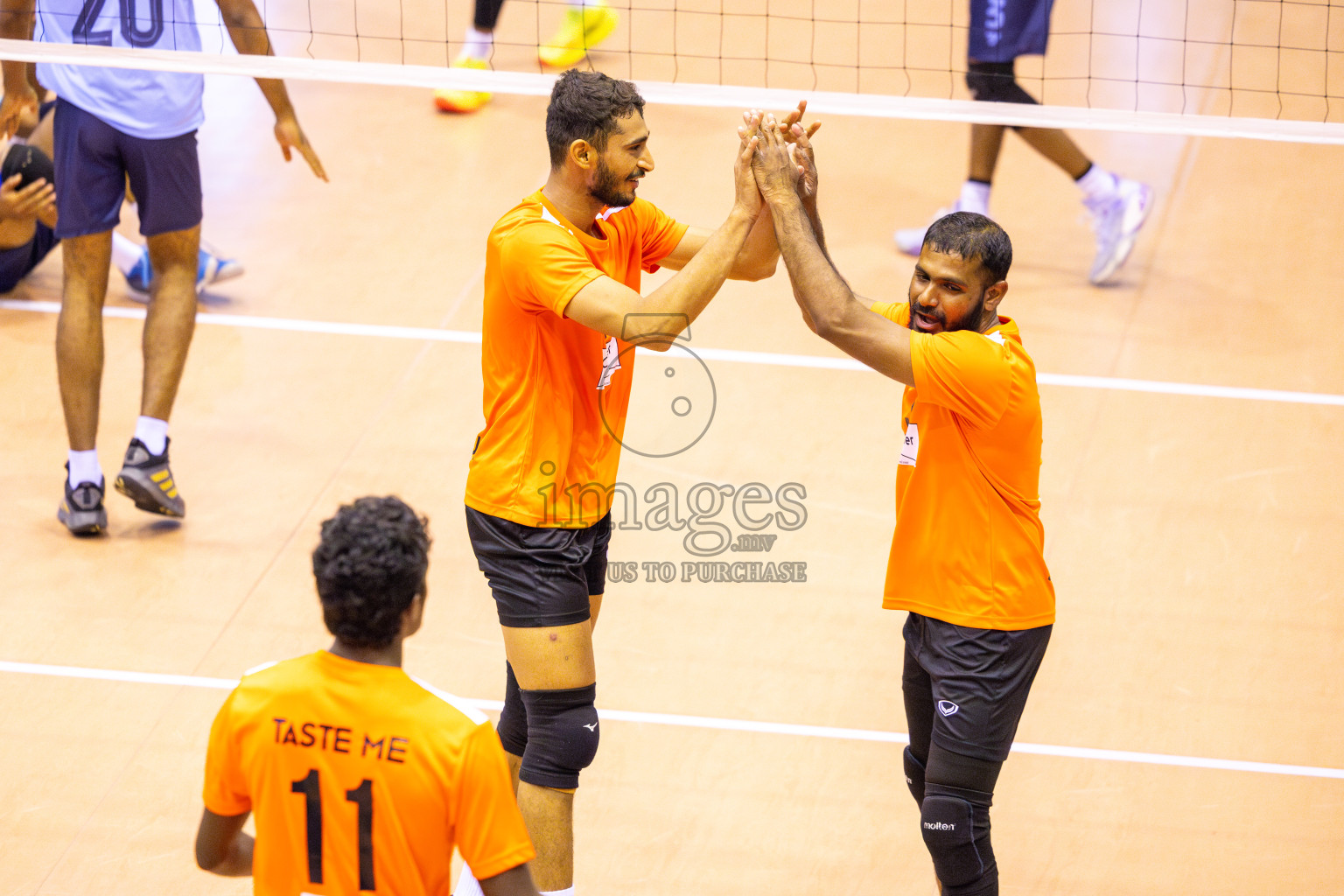 Sports Club City vs Blues for Volleyball in Day 2 of MILO VAM Cup 2025 held in Male', Maldives on Thursday, 26th June2025 at Social Center Indoor Hall 
Photos By: Ismail Thoriq / images.mv
