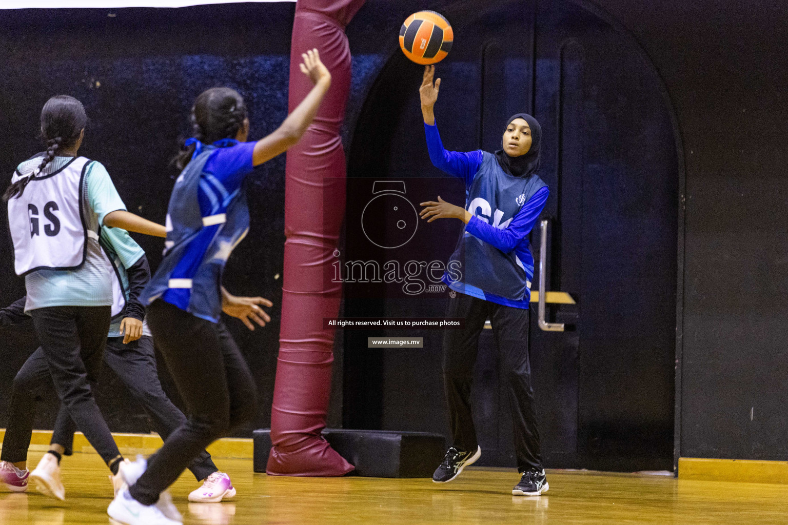 Day5 of 24th Interschool Netball Tournament 2023 was held in Social Center, Male', Maldives on 31st October 2023. Photos: Nausham Waheed / images.mv