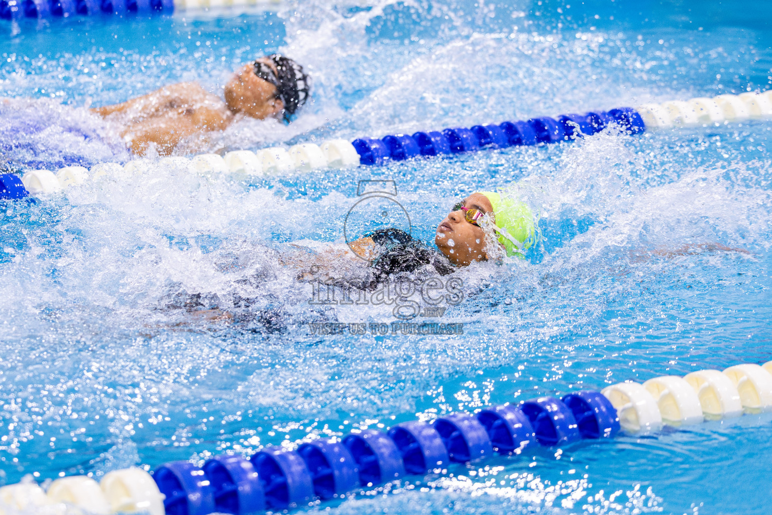 Day 2 of BML 21st Interschool Swimming Competition 2025 was held in Hulhumale' Swimming Pool, Hulhumale', Maldives on Sunday, 12th October 2025. Photos: Ismail Thoriq / images.mv