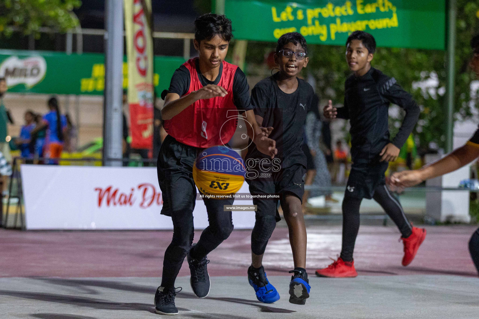 Day4 of Slamdunk by Sosal on 15th April 2023 held in Male'. Photos: Ismail Thoriq / images.mv