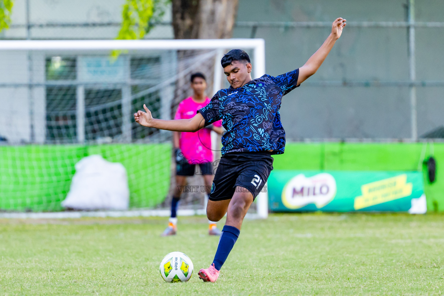 Day 1 of MILO Academy Championship 2024 held in Henveyru Stadium, Male', Maldives on Thursday, 31st October 2024. Photos by Nausham Waheed / Images.mv