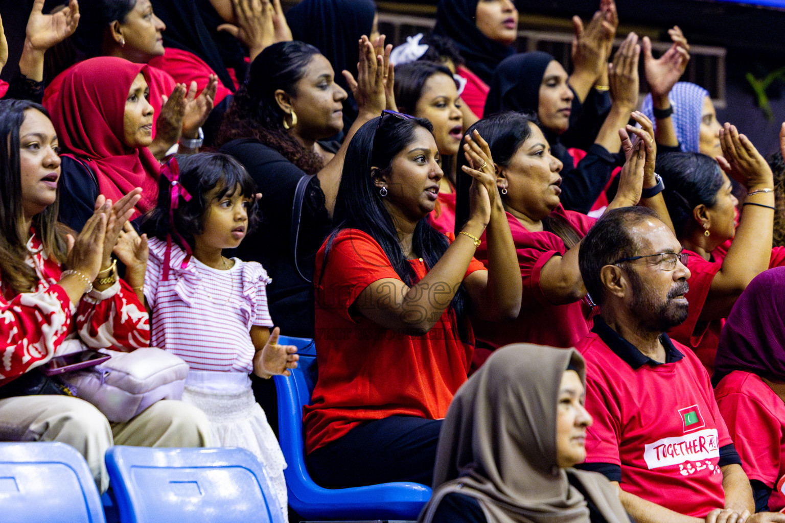 Maldives vs Bangladesh in Day 1 of Under 16 Woman's Asian Cup SABA Qualifiers 2025 was held in Social Center, Male', Maldives on 12th June 2025. Photos: Nausham Waheed / images.mv