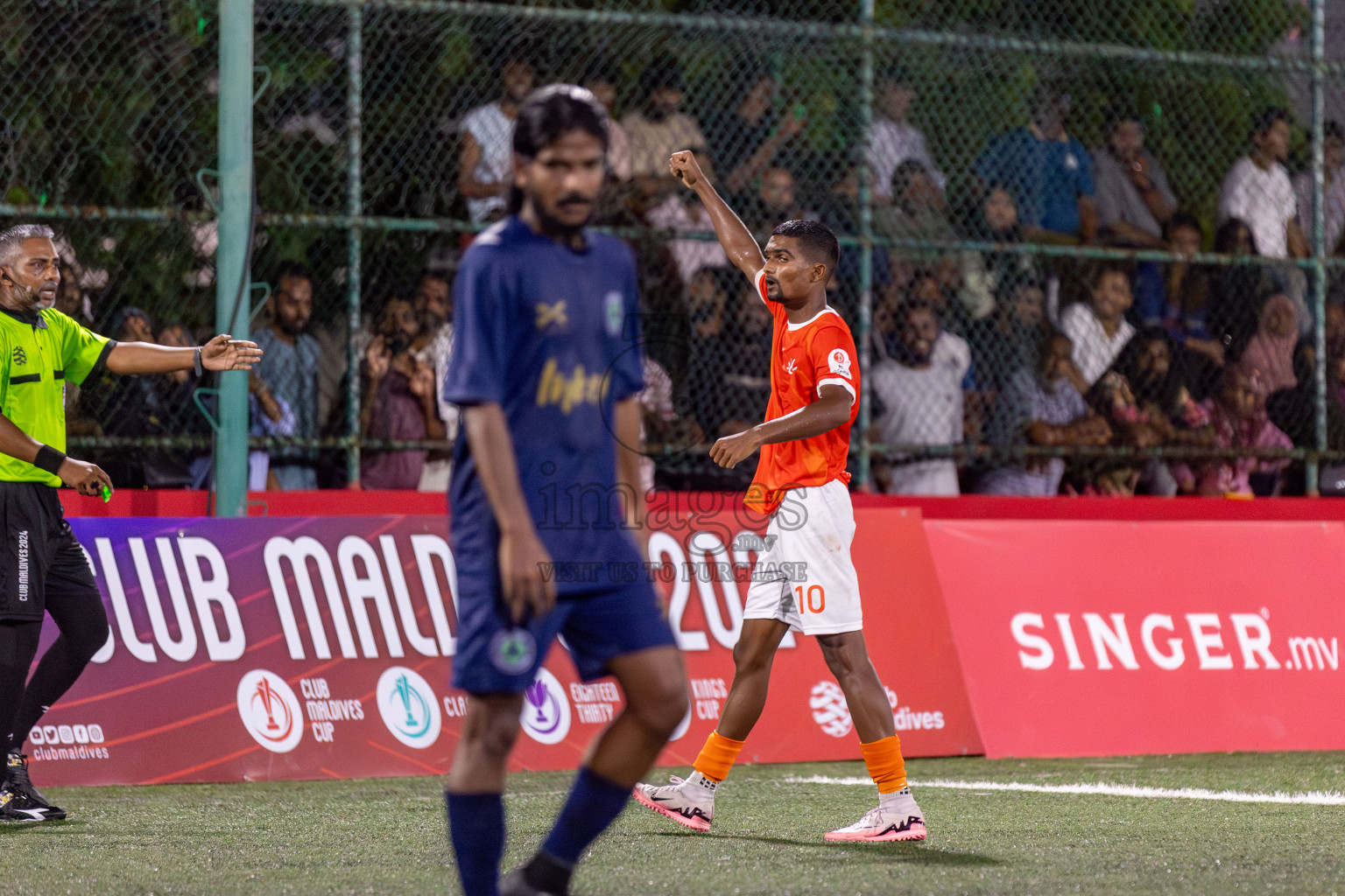 Club Immigration vs Dhiraagu
 in Club Maldives Cup 2024 held in Rehendi Futsal Ground, Hulhumale', Maldives on Tuesday, 24th September 2024. 
Photos: Hassan Simah / images.mv