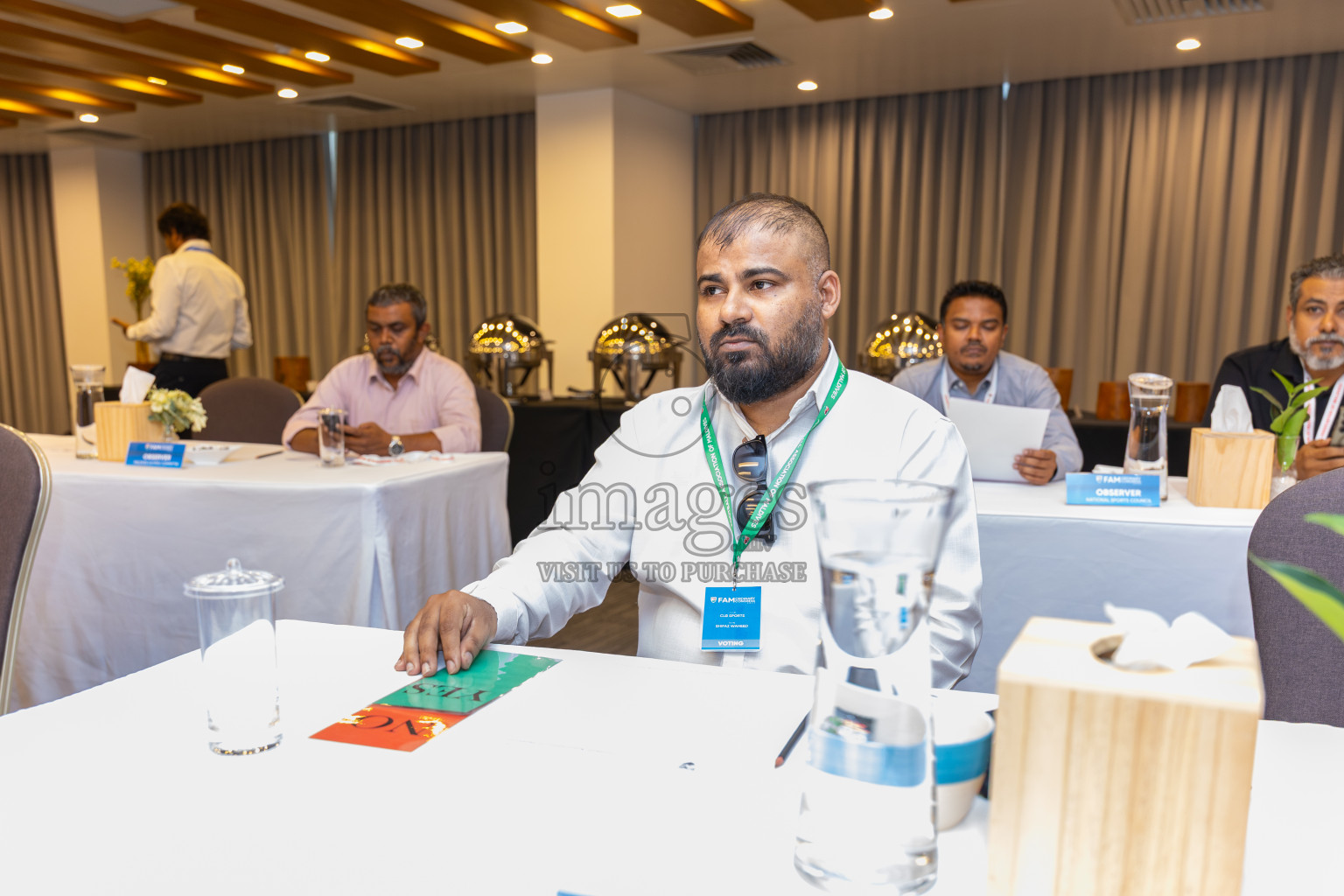 FAM Ordinary Congress 2025 was held on Friday, 27th June 2025, at Meerumaa in Male', Maldives
Photos: Ismail Thoriq / images.mv