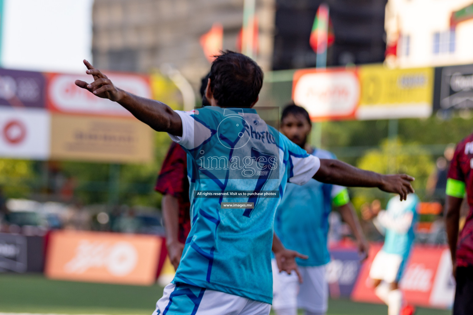 MACL vs Police Club in Club Maldives Cup 2023 held in Hulhumale, Maldives, on Saturday, 22nd July 2023. Photos: Hassan Simah / images.mv