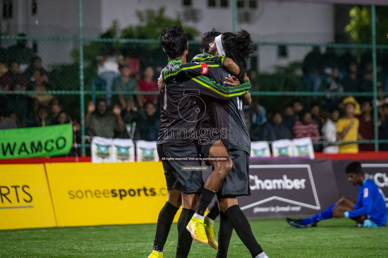 WAMCO vs Club Fen in Club Maldives Cup 2022 was held in Hulhumale', Maldives on Wednesday, 12th October 2022. Photos: Hassan Simah / images.mv