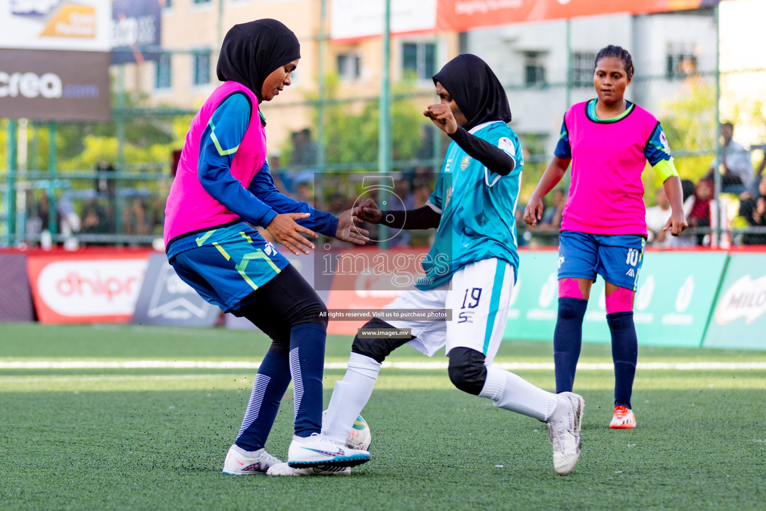 WAMCO vs MACL in 18/30 Futsal Fiesta Classic 2023 held in Hulhumale, Maldives, on Tuesday, 18th July 2023 Photos: Hassan Simah / images.mv