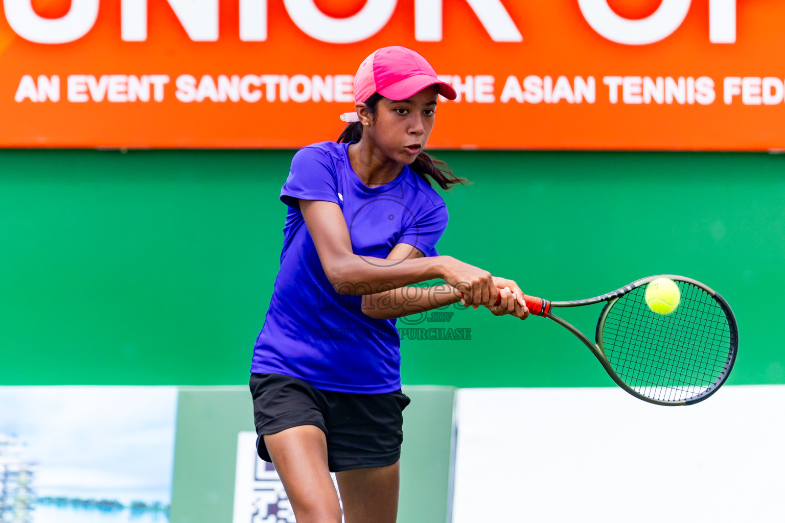 Day 5 of ATF Maldives Junior Open Tennis was held in Male' Tennis Court, Male', Maldives on Monday, 16th December 2024. Photos: Nausham Waheed/ images.mv