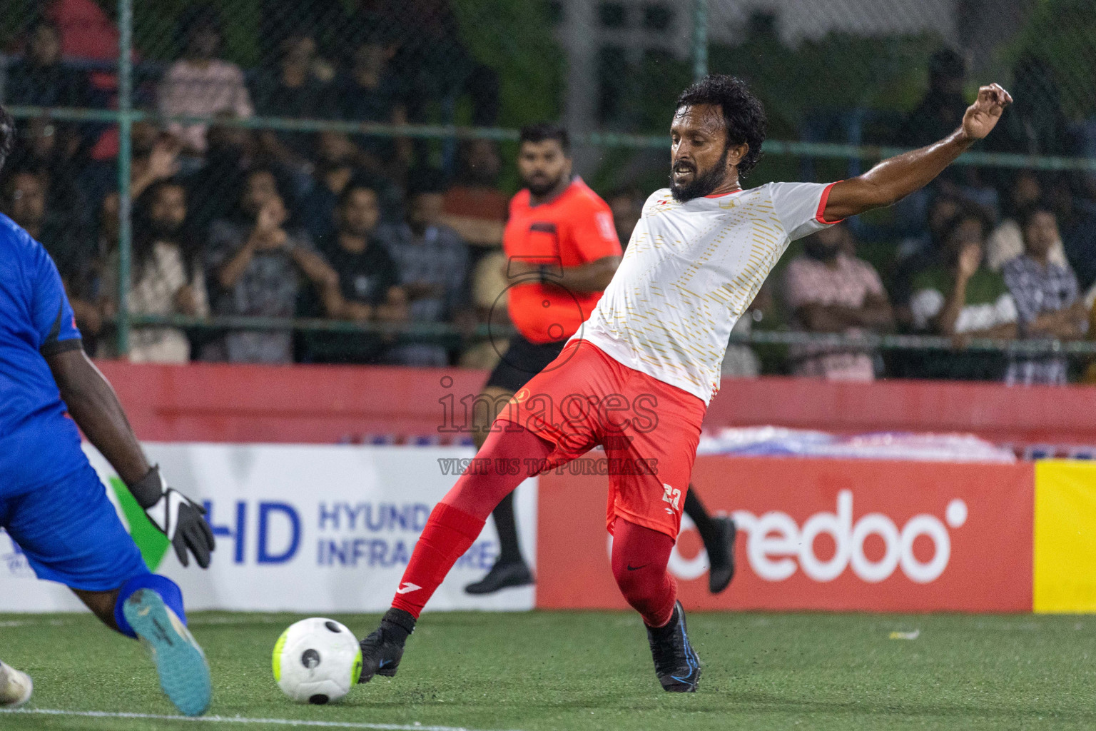 HDh Kulhudhuffushi vs HDh Nolhivaranfaru in Golden Futsal Challenge 2024 was held on Tuesday, 16th January 2024, in Hulhumale', Maldives Photos: Ismail Thoriq / images.mv