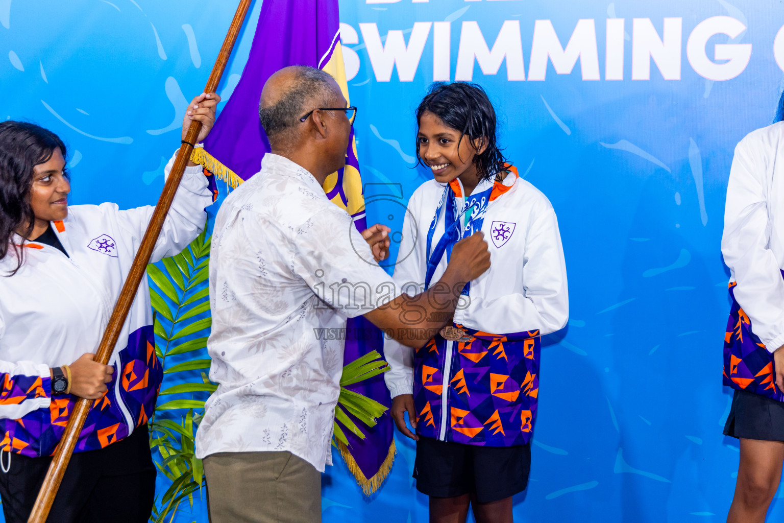 Day 5 of 20th Inter-school Swimming Competition 2024 held in Hulhumale', Maldives on Wednesday, 16th October 2024. Photos: Nausham Waheed / images.mv