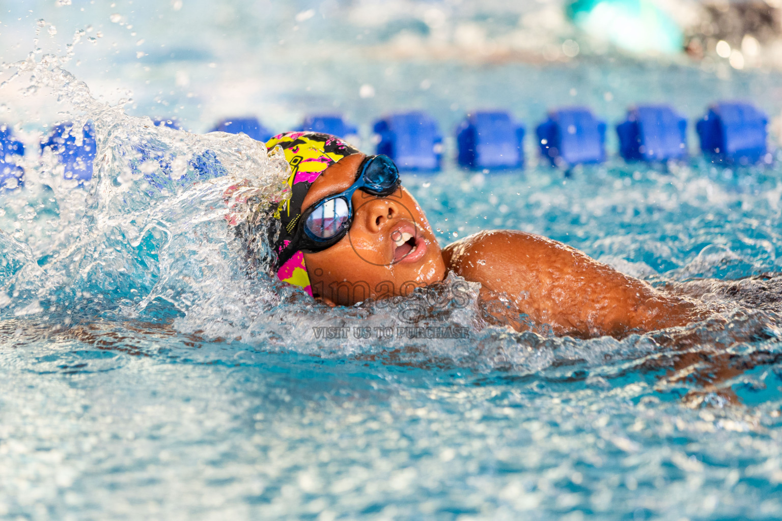 Day 6 of 4th National Kids Swimming Festival 2023 on 6th December 2023, held in Hulhumale', Maldives Photos: Nausham Waheed / Images.mv