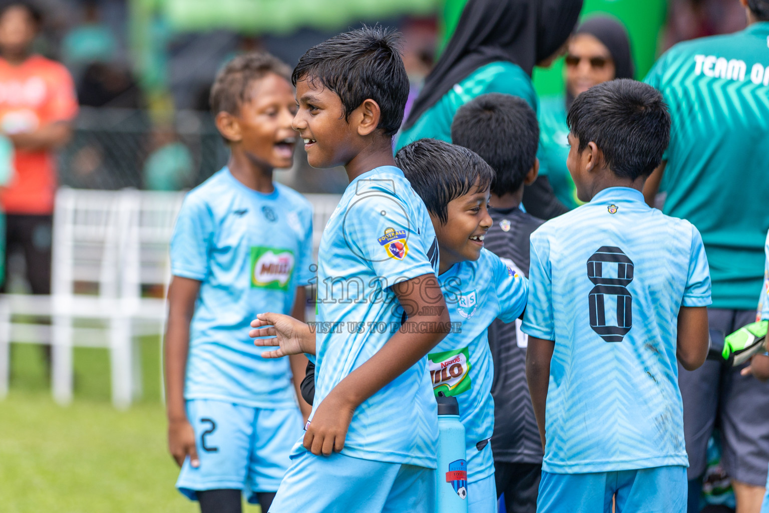 Day 2 of MILO Kids Football Fiesta was held at National Stadium in Male', Maldives on Saturday, 24th February 2024.