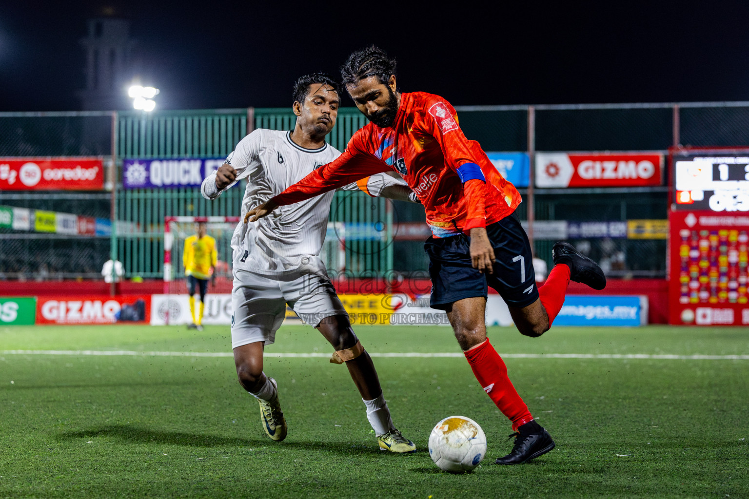 SH Kanditheemu vs R Dhuvaafaru in Zone round Day 27 of Golden Futsal Challenge 2025 was held on Friday , 31st January 2025, in Hulhumale', Maldives. Photos: Nausham Waheed / images.mv
