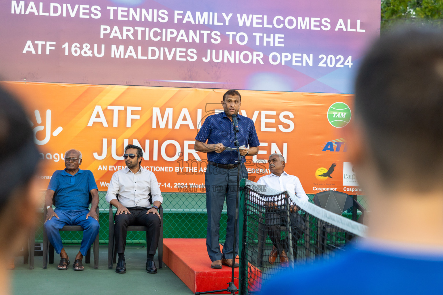 Day 1 of ATF Maldives Junior Open Tennis was held in Male' Tennis Court, Male', Maldives on Monday, 9th December 2024. Photos: Nausham Waheed, Ismail Thoriq / images.mv