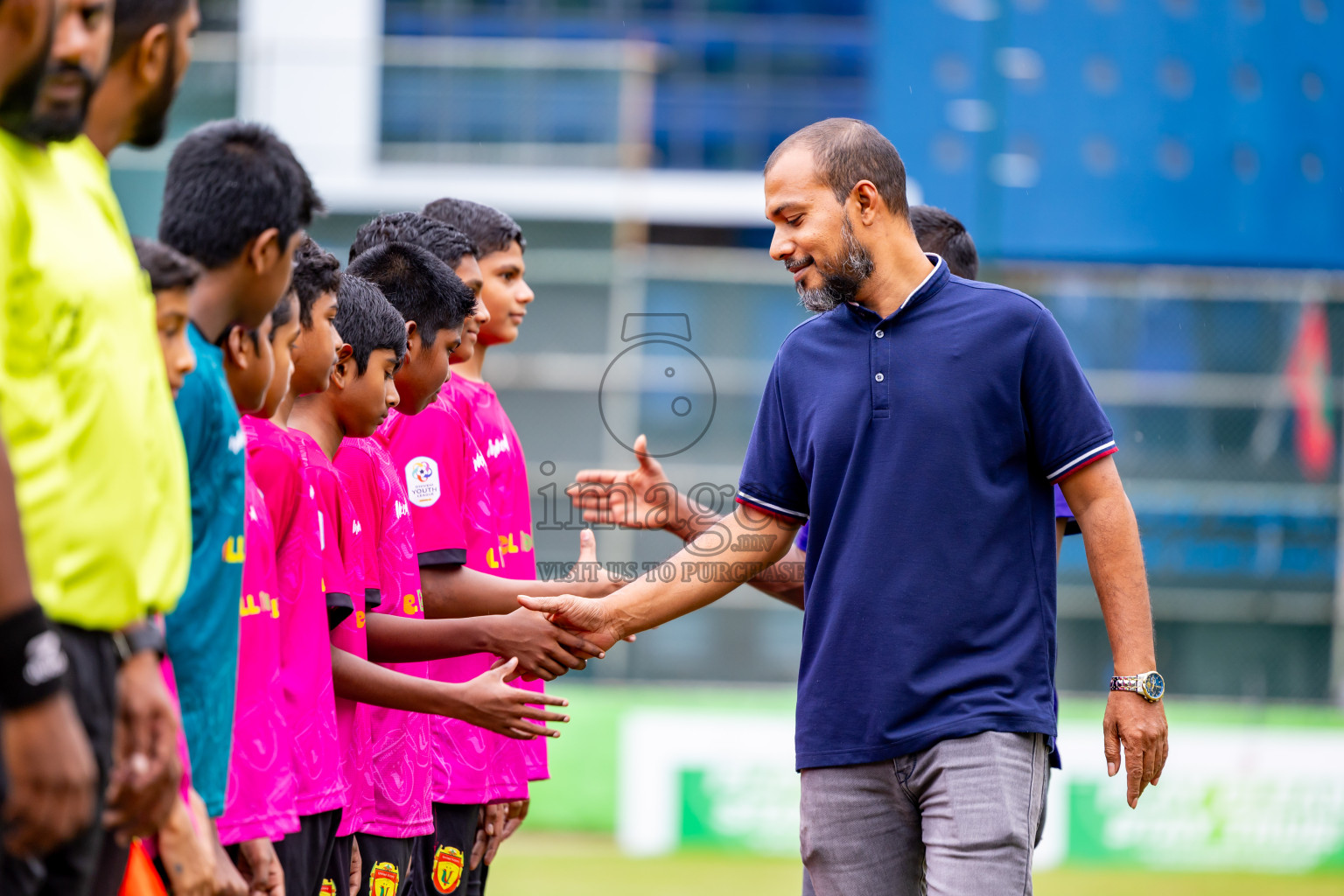 Club Eagles vs United Victory (U12) in Day 11 of Dhivehi Youth League 2024 held at Henveiru Stadium on Tuesday, 17th December 2024. Photos: Nausham Waheed / Images.mv