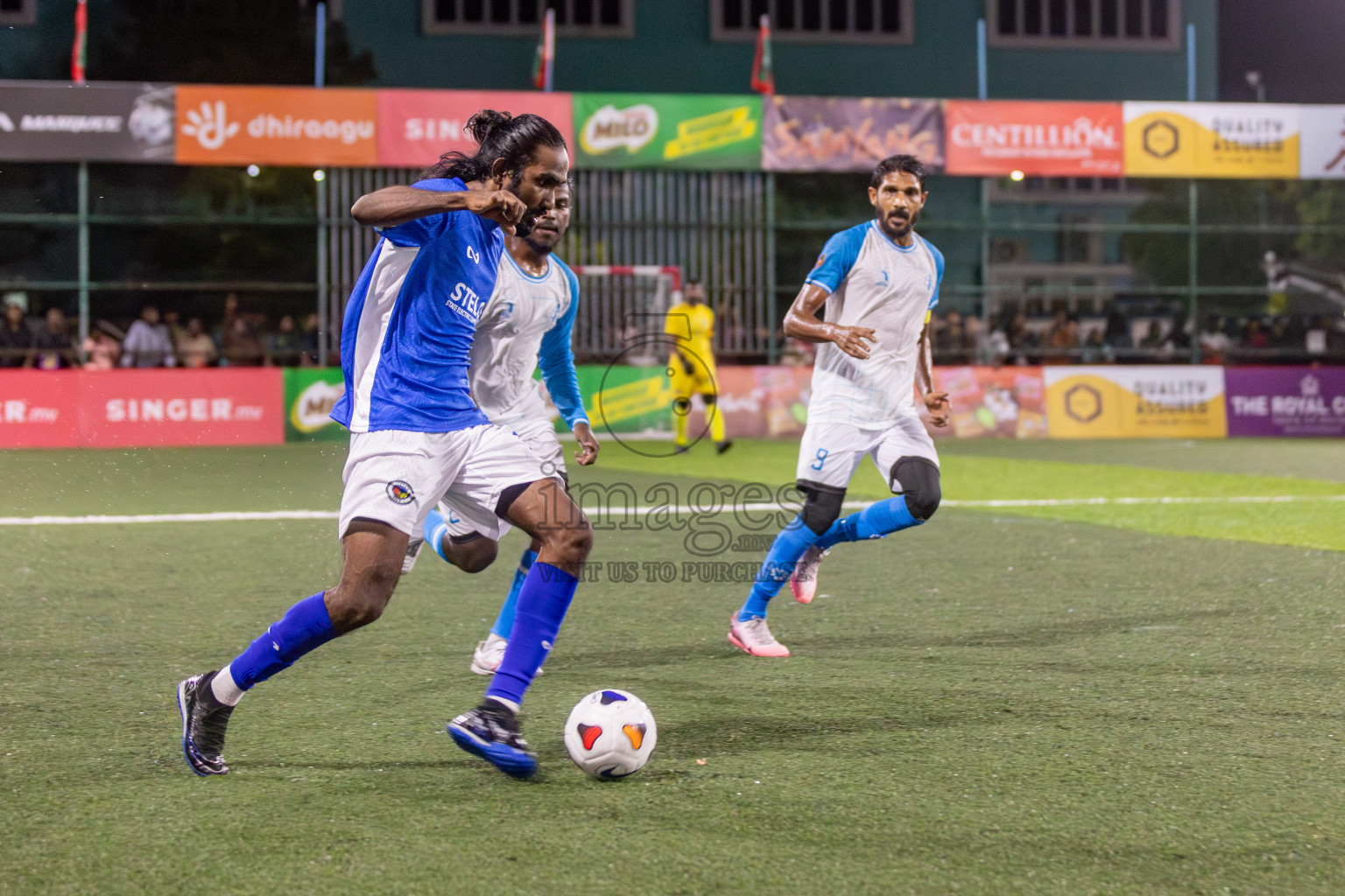 STELCO RC vs Customs RC in Club Maldives Cup 2024 held in Rehendi Futsal Ground, Hulhumale', Maldives on Tuesday, 24th September 2024. 
Photos: Hassan Simah / images.mv