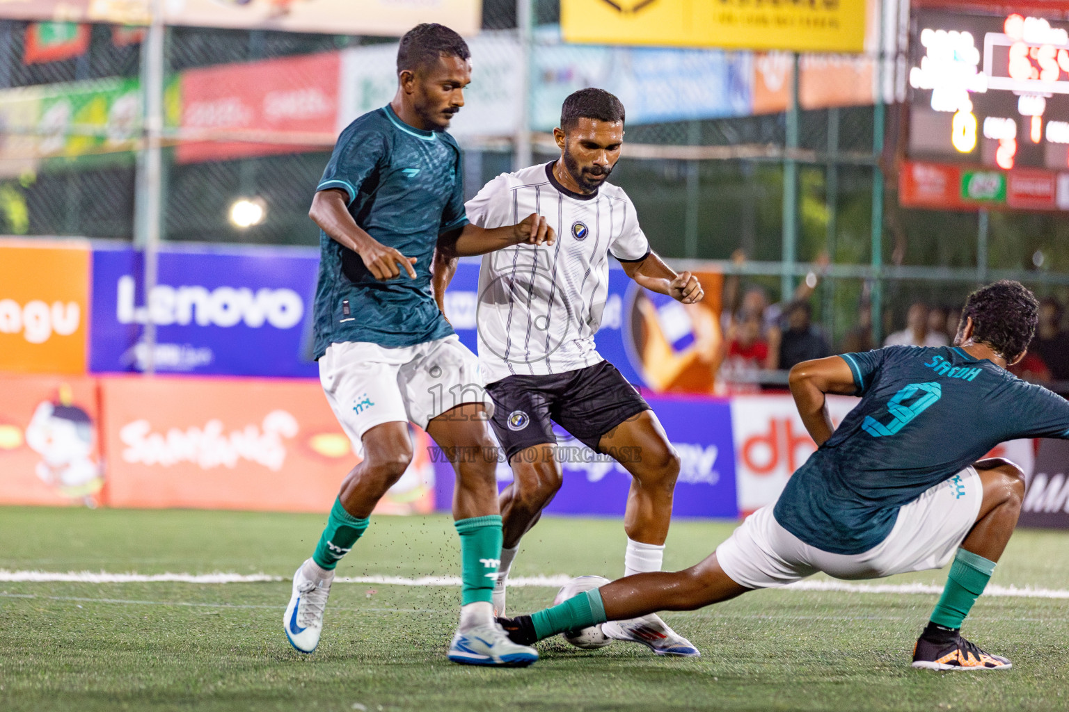 DSC vs MPL in Quarter Finals of Club Maldives Cup 2024 held in Rehendi Futsal Ground, Hulhumale', Maldives on Friday, 11th October 2024. 
Photos: Ismail Thoriq / images.mv