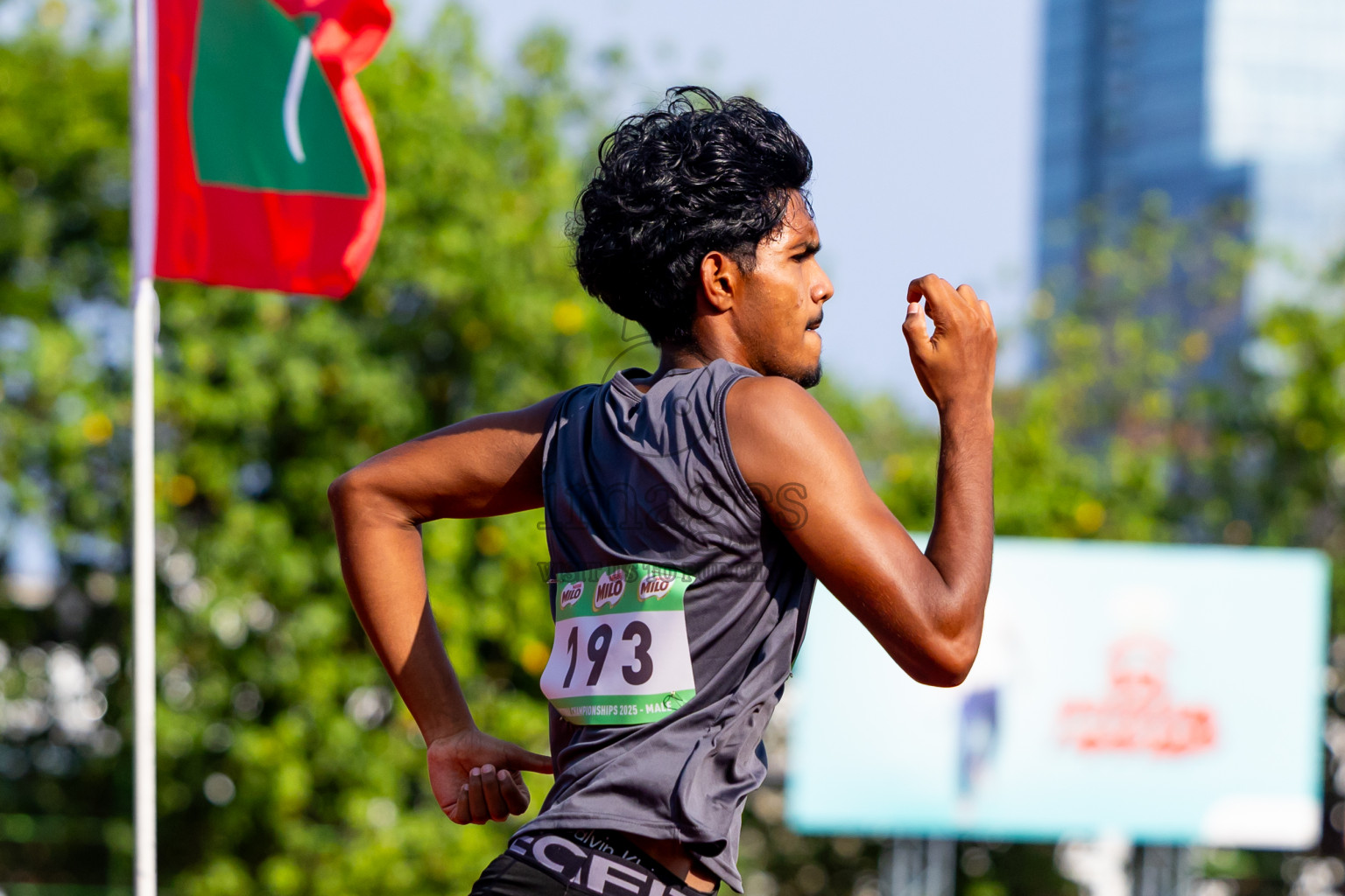 Day 1 of National Athletics Championship 2025 was held at Ekuveni Running Ground in Male', Maldives on Thursday, 14th August 2025. Photos: Nausham Waheed / images.mv