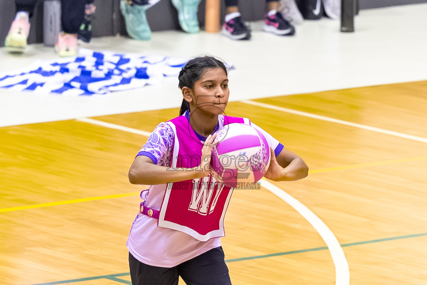 Day 9 of 24th Milo Netball Association Championship was held in Social Center at Male', Maldives on Tuesday, 9th September 2025. Photos: Mohamed Mahfooz Moosa / images.mv