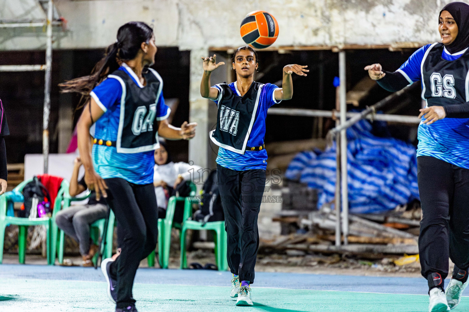 Day 3 of 23rd Netball Association Championship was held in Ekuveni Netball Court at Male', Maldives on Saturday, 27th April 2024. Photos: Nausham Waheed / images.mv