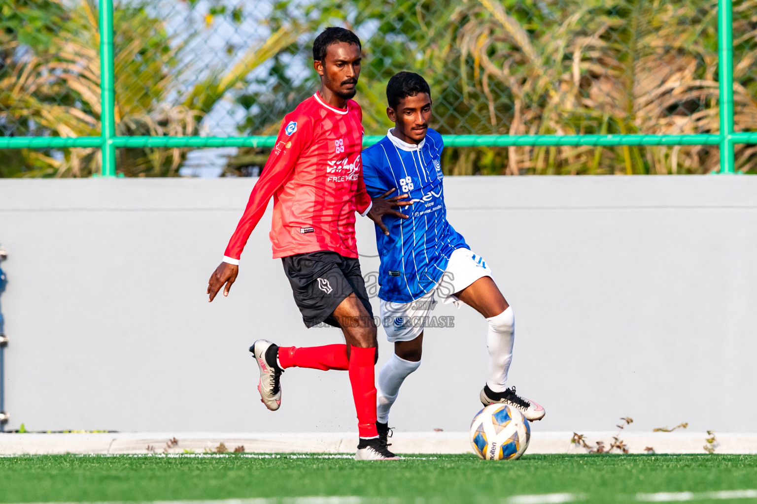 Furious FC vs Chester Academy from Manadhoo Council Cup 2024 in N Manadhoo Maldives on Thursday, 22nd February 2023. Photos: Nausham Waheed / images.mv