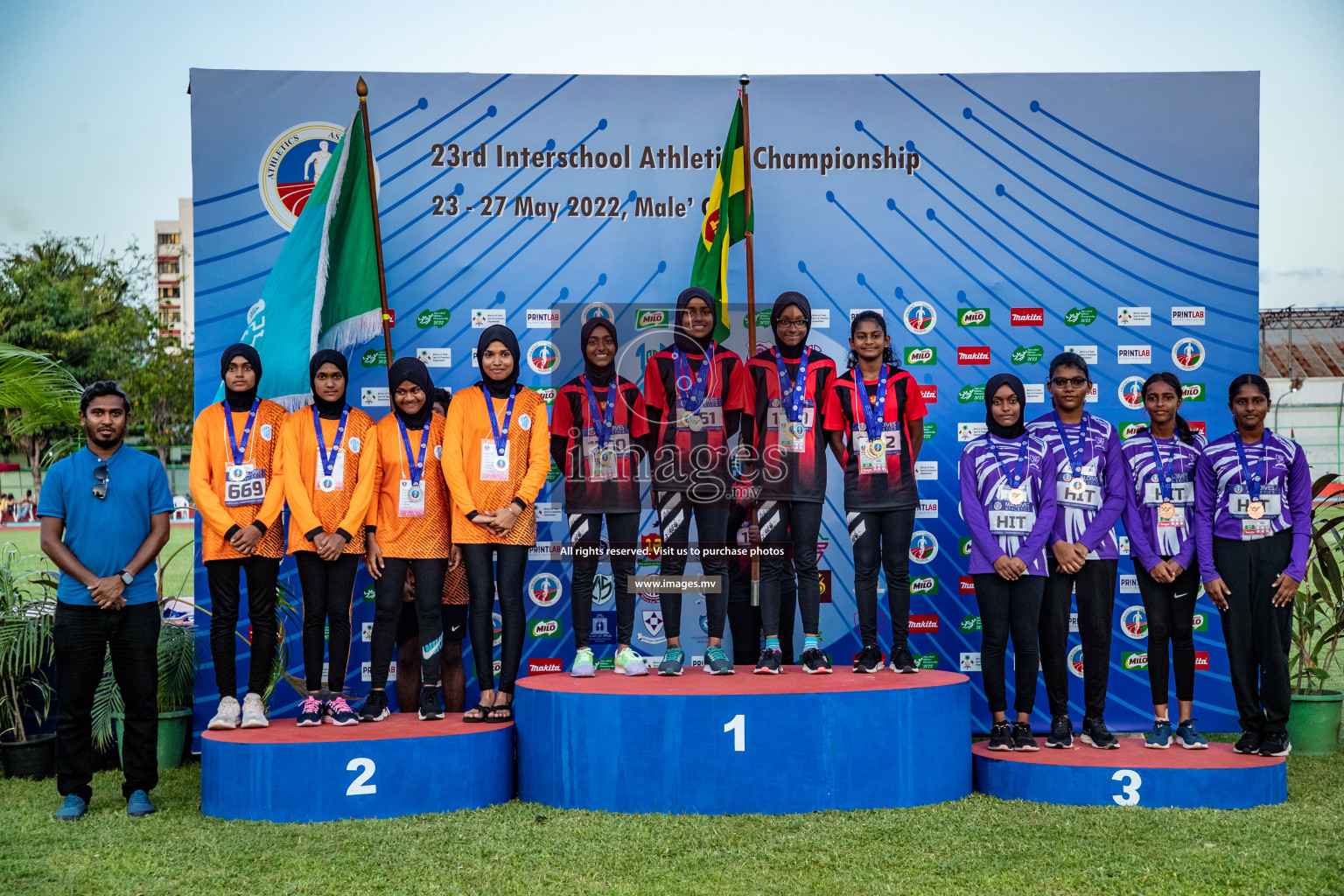 Day 5 of Inter-School Athletics Championship held in Male', Maldives on 27th May 2022. Photos by: Nausham Waheed / images.mv