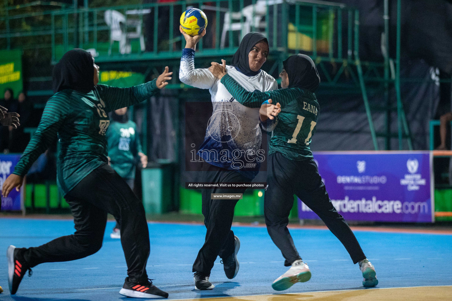 Day 2 of 6th MILO Handball Maldives Championship 2023, held in Handball ground, Male', Maldives on Friday, 21st May 2023 Photos: Nausham Waheed/ Images.mv