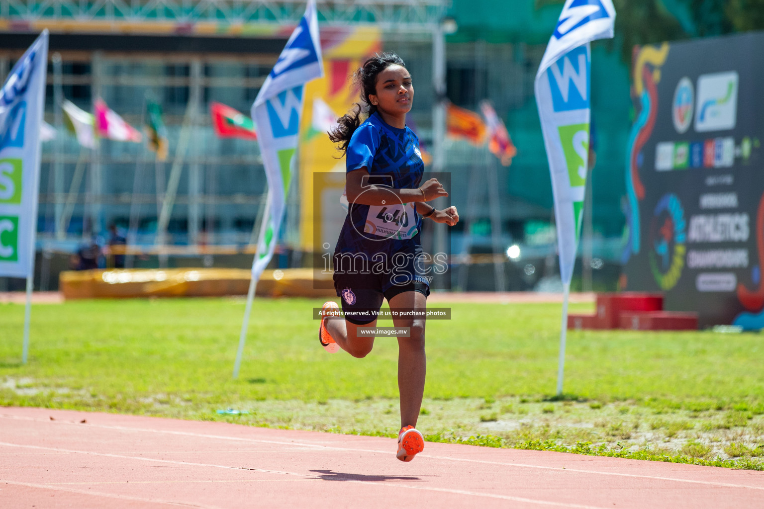 Day three of Inter School Athletics Championship 2023 was held at Hulhumale' Running Track at Hulhumale', Maldives on Tuesday, 16th May 2023. Photos: Nausham Waheed / images.mv