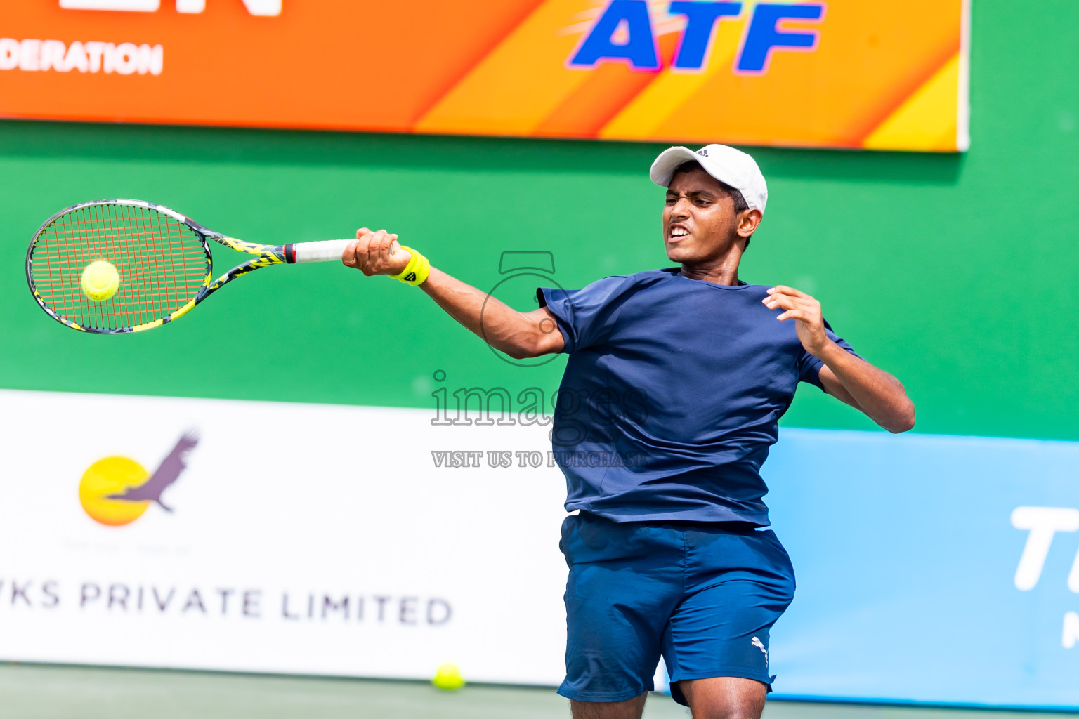 Day 5 of ATF Maldives Junior Open Tennis was held in Male' Tennis Court, Male', Maldives on Monday, 16th December 2024. Photos: Nausham Waheed/ images.mv