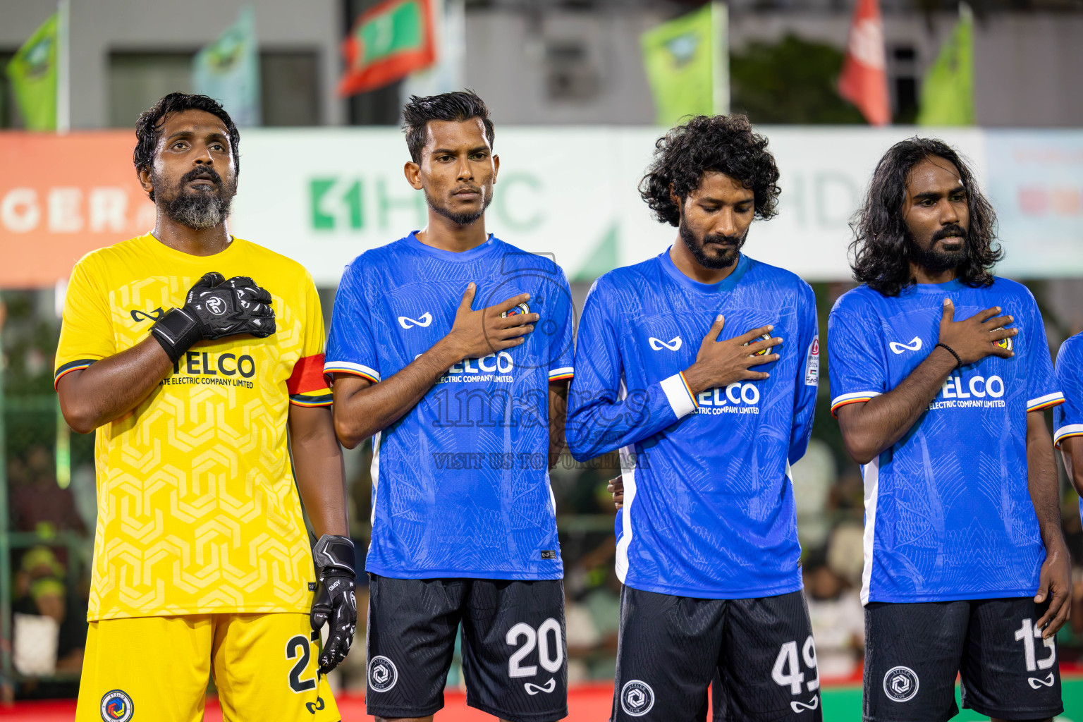 WAMCO vs STELCO in Semi Finals of Club Maldives Cup 2024 held in Rehendi Futsal Ground, Hulhumale', Maldives on Monday, 14th October 2024. Photos: Ismail Thoriq / images.mv