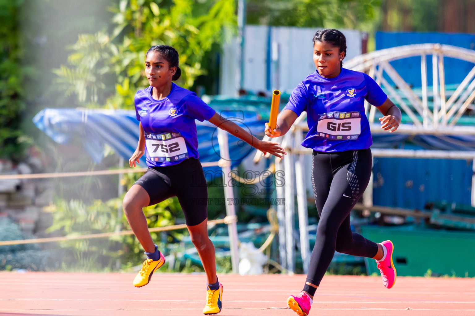 Day 6 of MWSC Interschool Athletics Championships 2024 held in Hulhumale Running Track, Hulhumale, Maldives on Thursday, 14th November 2024. Photos by: Nausham Waheed / Images.mv