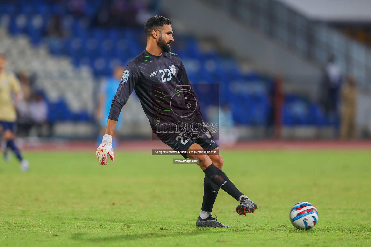 India vs Kuwait in SAFF Championship 2023 held in Sree Kanteerava Stadium, Bengaluru, India, on Tuesday, 27th June 2023. Photos: Nausham Waheed/ images.mv