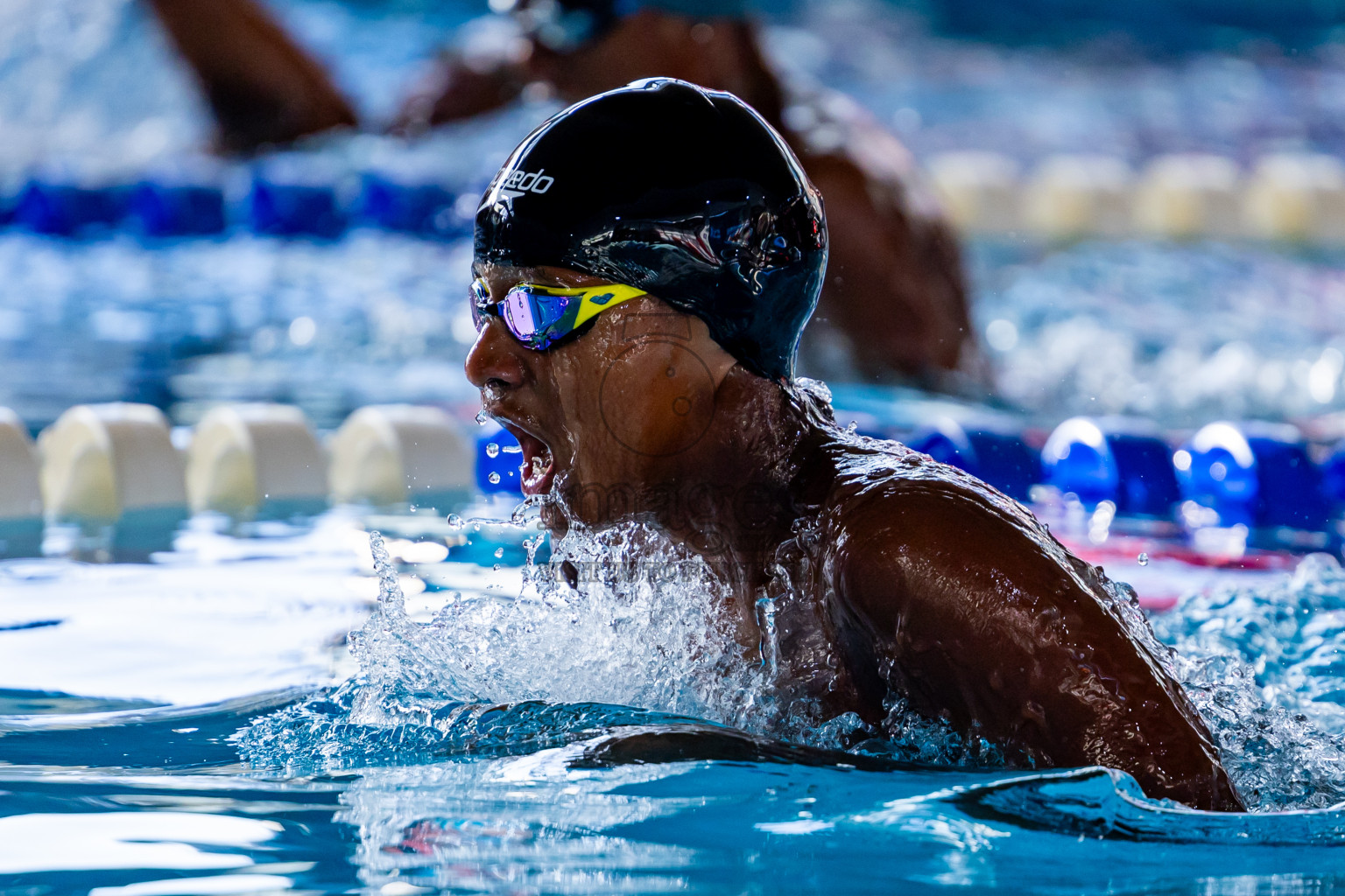 Day 5 of 20th Inter-school Swimming Competition 2024 held in Hulhumale', Maldives on Wednesday, 16th October 2024. Photos: Nausham Waheed / images.mv