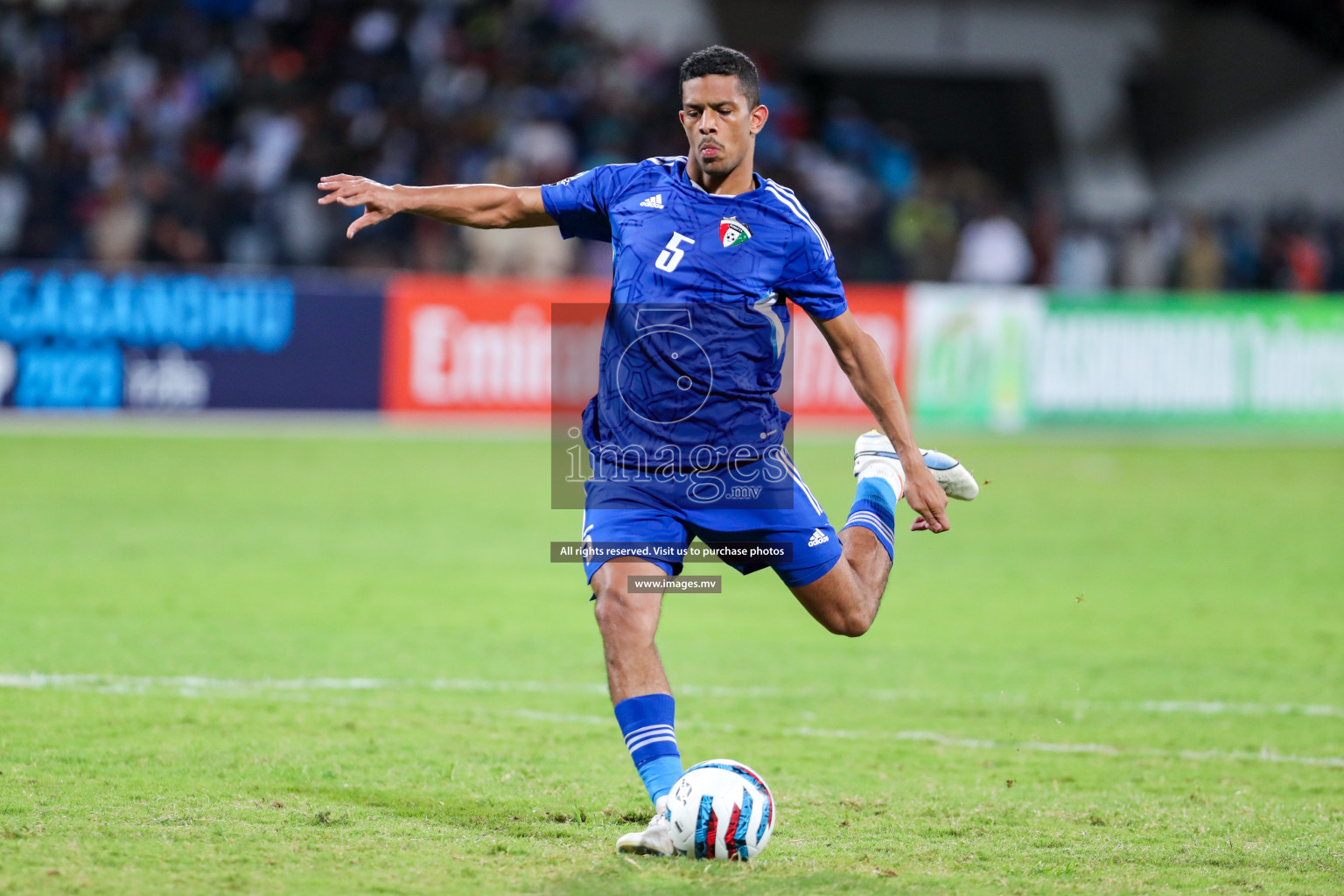 Kuwait vs India in the Final of SAFF Championship 2023 held in Sree Kanteerava Stadium, Bengaluru, India, on Tuesday, 4th July 2023. Photos: Nausham Waheed, Hassan Simah / images.mv